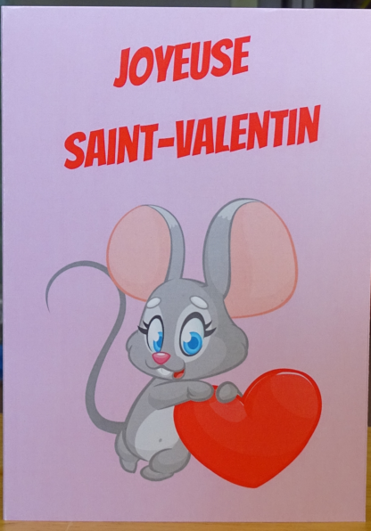 Carte de Saint-Valentin « Bonne Saint-Valentin »